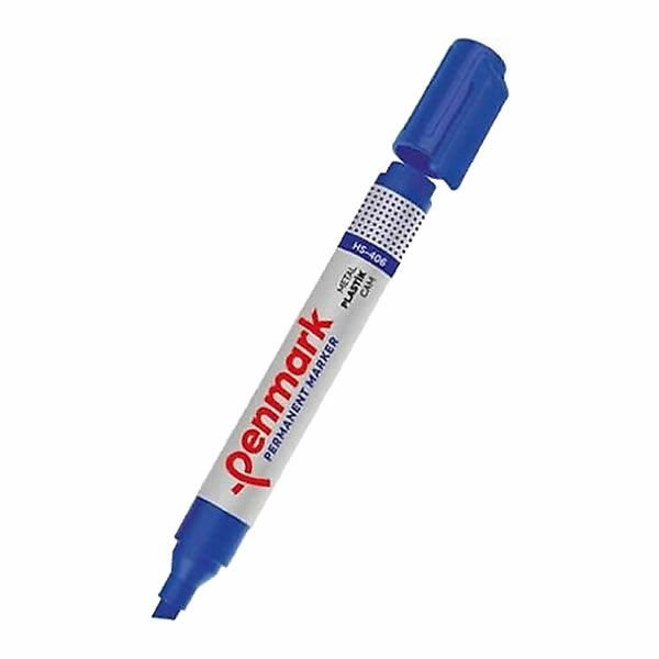 Penmark HS405-02 Yuvarlak Uçlu Mavi Markör Kalem