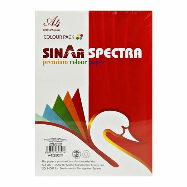 Sınar Spectra 342 A4 Fosforlu Pembe 250 li Fotokopi Kağıdı