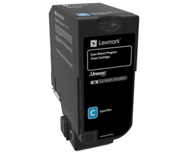 Lexmark 74C50C0 3.000 Sayfa Cyan Mavi Toner CS720-725 CX725