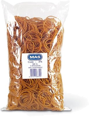 Mas 374 40/25 mm Toka %100 Kauçuk Ambalaj Lastiği