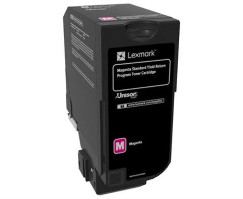 Lexmark 74C5SM0 7.000 Sayfa Magenta Kırmızı Toner CS720-725 CX725