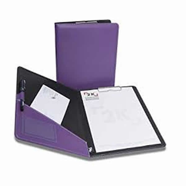 2K 501-5 A4 Lila Suni Deri Sekreterlik