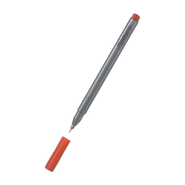 Faber-Castell 0,4 mm Grip Turuncu Fınepen Keçeli Kalem