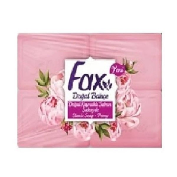 Fax 4x125 gr Şakayık Çiçeği Doğal Bahçe Kalıp Sabun