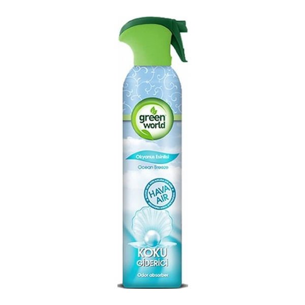 Green World 300 ml Okyanus Esintili Koku Giderici