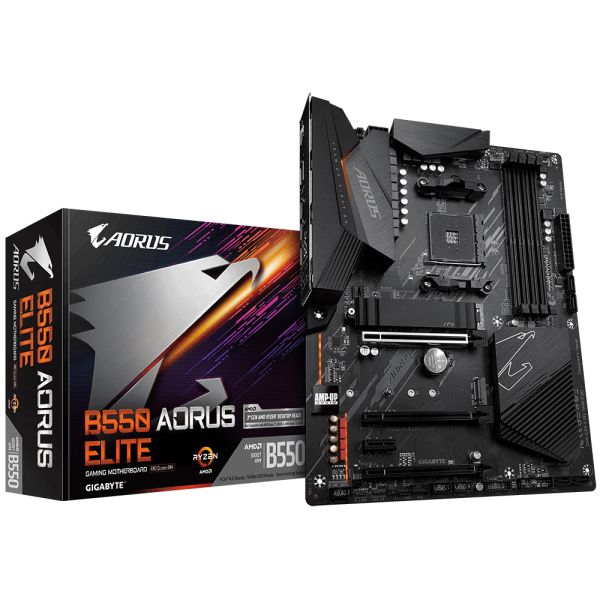 Gigabyte B550 Aorus Elite AMD B550 DDR4 M2 Dp-Hdmi mATX Anakart