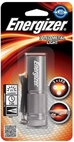 Energızer Metal El Feneri Led 3a
