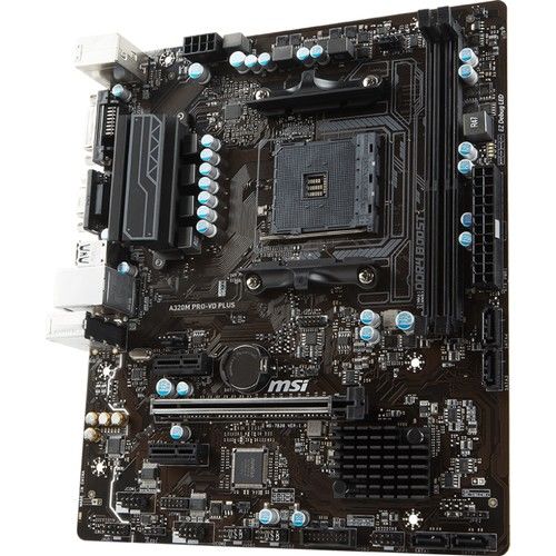 Msi A320M Pro-Vd Plus Amd A320 1866Mhz Ddr4 Soket Am4 Matx Anakart (A320M Pro-Vd Plus) Anakart