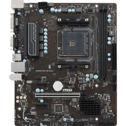 Msı B350M Pro-Vd Plus Ddr4 S+V+Gl Am4 Anakart