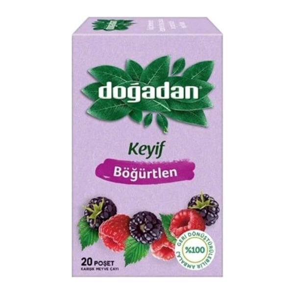 Doğadan 20 li Böğürtlen Çayı