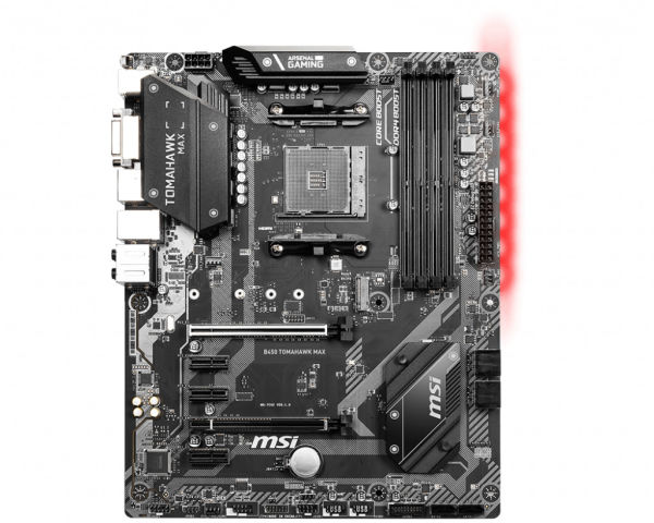 Msı B450 Tomahawk Max Am4 Ddr4 3466(Oc) Dvı Hdmı M.2 Usb3.2 Rgb Atx Anakart