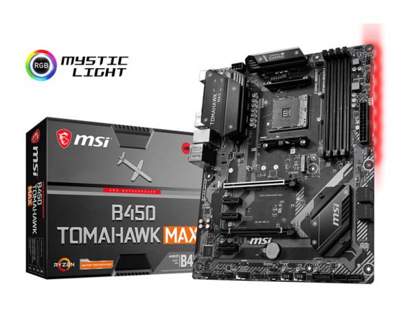 Msı B450 Tomahawk Max Am4 Ddr4 3466(Oc) Dvı Hdmı M.2 Usb3.2 Rgb Atx Anakart