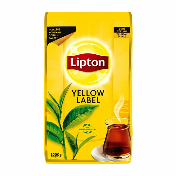 Lipton 1000 gr Yellow Label Dökme Çay