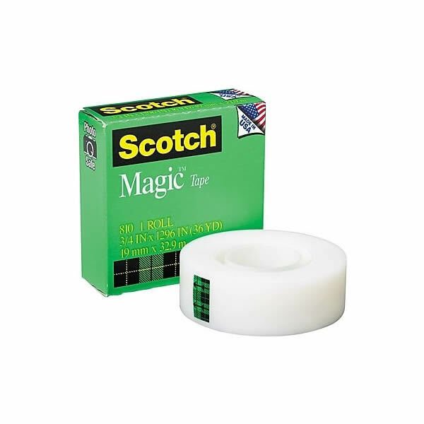 Scotch 810 Magic Görünmez Bant 19x33mm