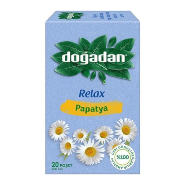 Doğadan 20 li Relax Papatya Çayı