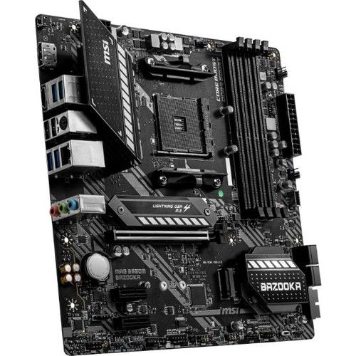 Msi Mag B550M Bazooka Am4 Ddr4 4400(Oc) Hdmı Dp M.2 Usb3.2 Matx Anakart ( Mag B550M Bazooka )