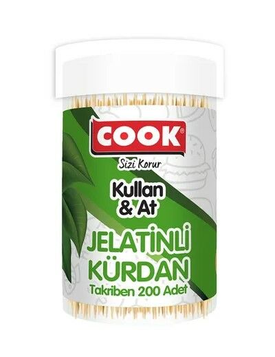 Cook Kürdan Jelatinli 24 200lü