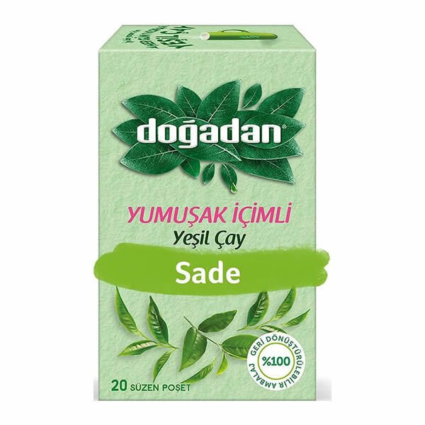 Doğadan 20 li 28 gr Yeşil Çay