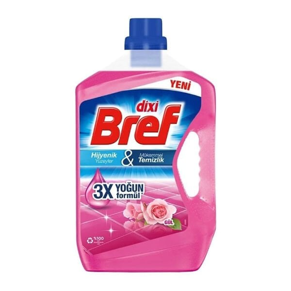 Dixi 2,5 lt Bref Hijyenik Yüzeyler Gül Yüzey Temizleyici