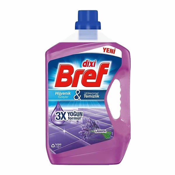 Dixi 2,5 lt Bref Hijyenik Yüzeyler Lavanta Yüzey Temizleyici