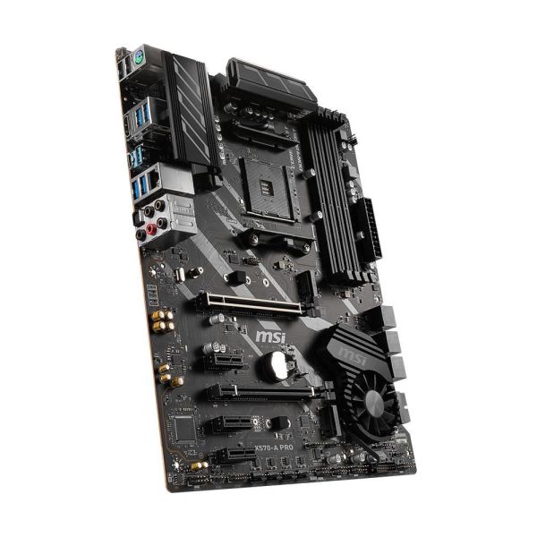 MSI X570-A PRO AM4 AMD Ryzen™ DDR4 4400MHz (O.C.) M.2 USB 3.2 Anakart