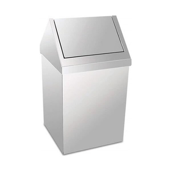 Palex 3800-311 11 lt Metal Çatı Kapaklı Çöp Kovası