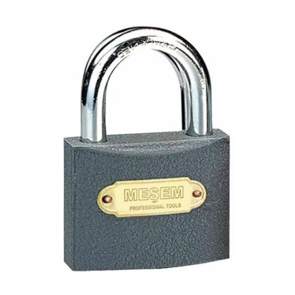 Meşem 317 32 mm Gri  Kısa Asma Kilit