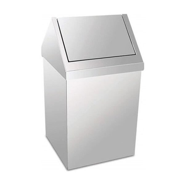 Palex 3800-316 16 lt Metal Çatı Kapaklı Çöp Kovası