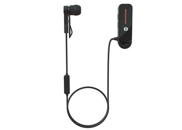 S-link SL-BT9 Mobil Telefon Uyumlu Tek Kulaklıklı Titreşimli Kırmızı-Siyah Bluetooth Kulaklık