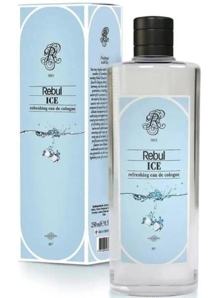Rebul Ice 250 ml Kolonya Cam Şişe