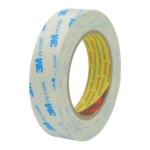 3M 900x50mt Çift Taraflı Beyaz Köpük Bant