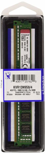 KINGSTON DDR3 4gb 1333mhz (PC3-10600) PC Ram 240pin Kutulu Pc Ram