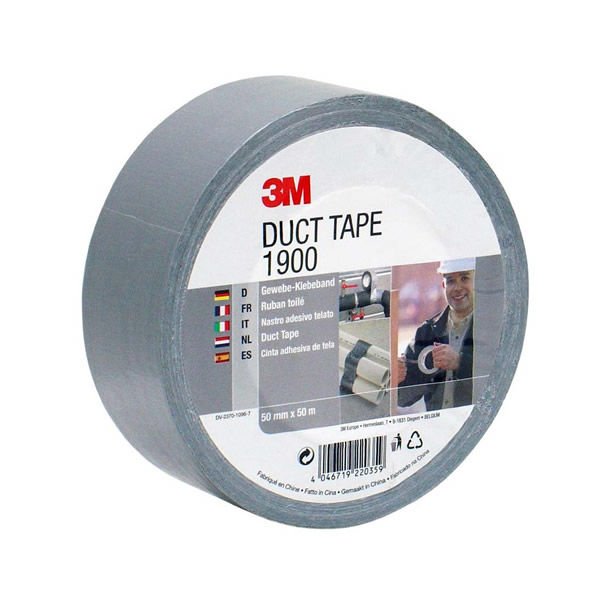 3M Duck Tape 1900 50mmx50mt Gri Tamir Bandı