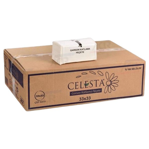 Celesta 50 li 2 Katlı 25x25 Garson Katlama Peçete