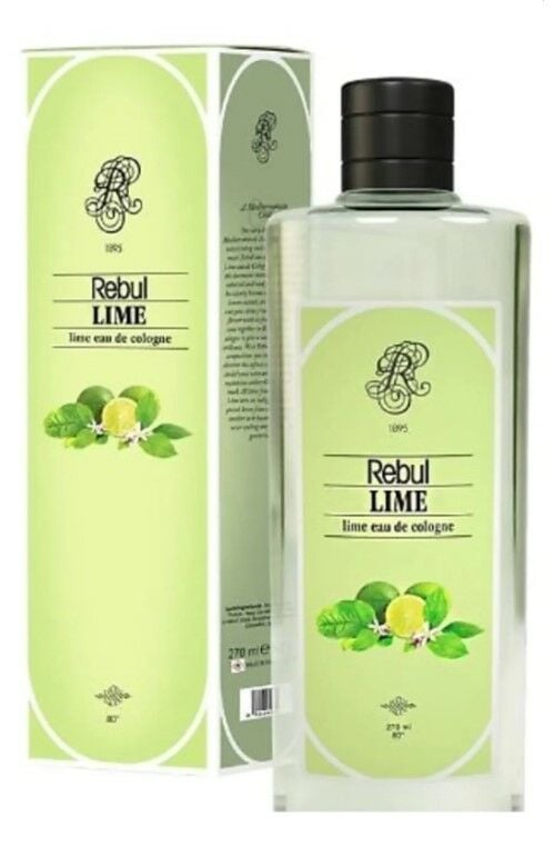 Rebul Lime 250 ml Kolonya Cam Şişe