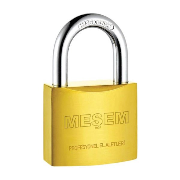 Meşem 306 63 mm Sarı Kısa Asma Kilit