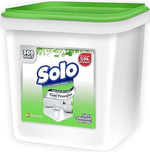 Solo Yüzey Temizlik Havlusu Kovalı 300lü