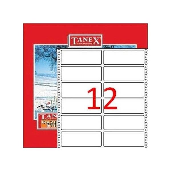 Tanex 35x97 mm Bilgisayar Etiketi