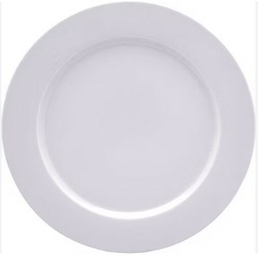 Porland Soley Beyaz Düz Tabak 16cm