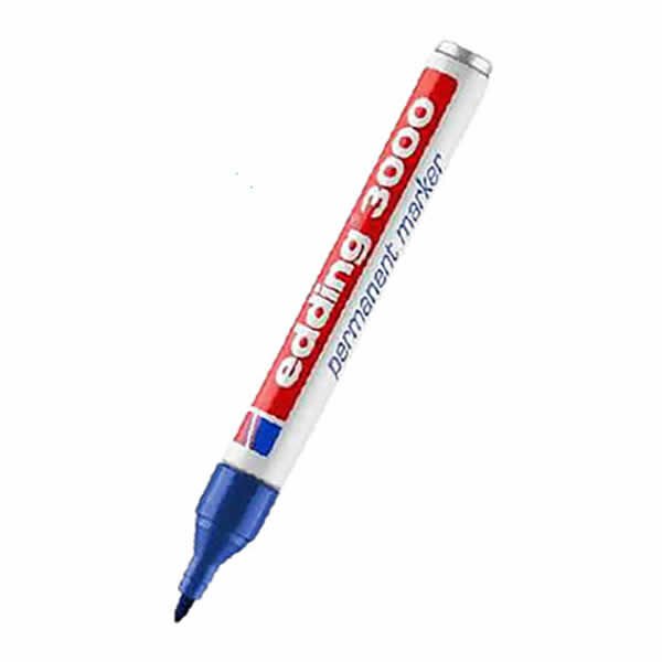 Edding E-3000 Mavi Permanent Markör Kalem