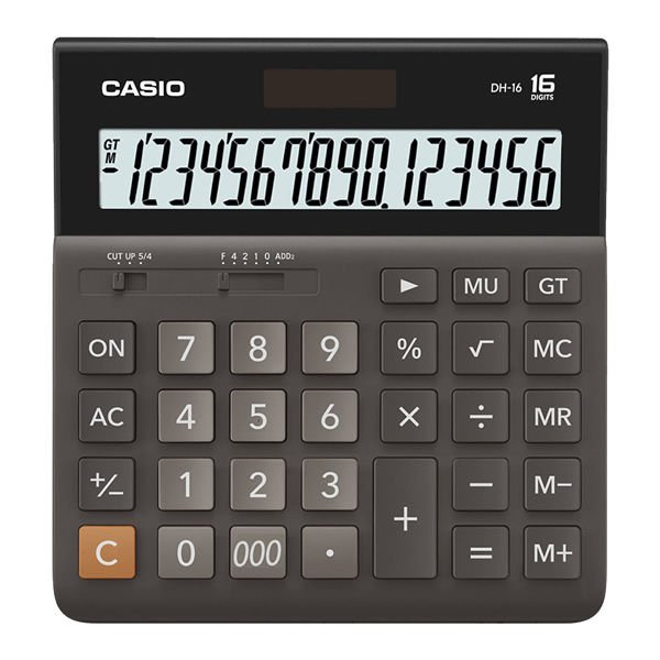 Casio 16 Haneli Hesap Makinesi