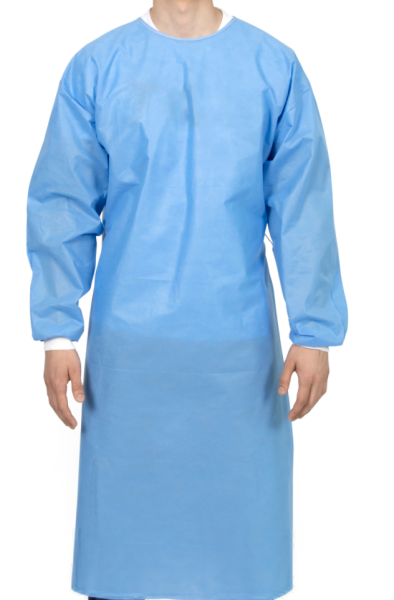 Cintos Mavi Tek Kullanımlık Ribanalı Önlük