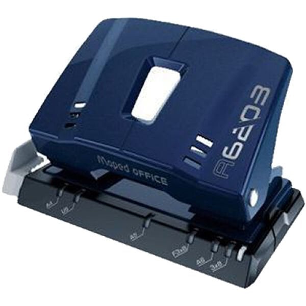 Maped 620312 20-25 Yaprak Advanced Metal 2 Delikli Mavi Delgeç