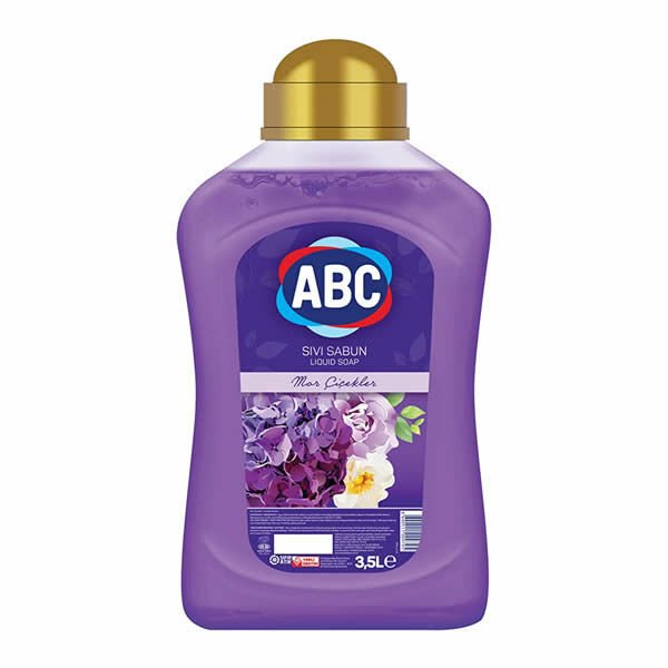 Abc 3,5 lt Mor Çiçekler Sıvı Sabun