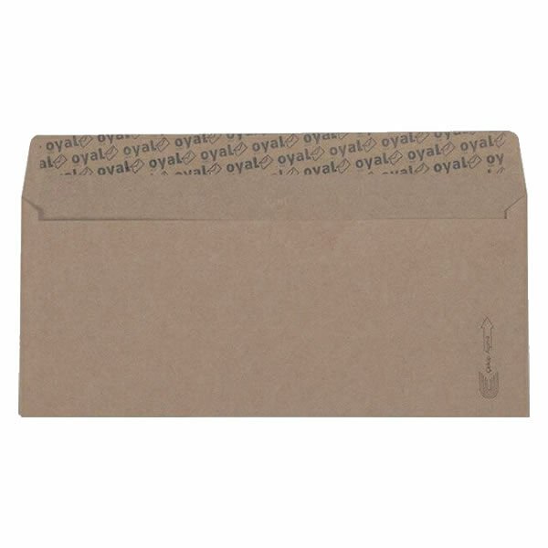 Oyal 105x240 Diplomat Zarf Kraft 90gr 100lü