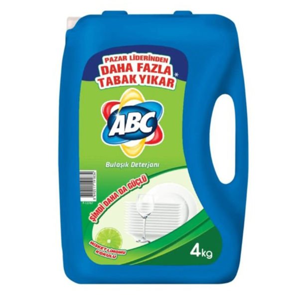 Abc 4 kg Misket Limonu Bulaşık Deterjanı
