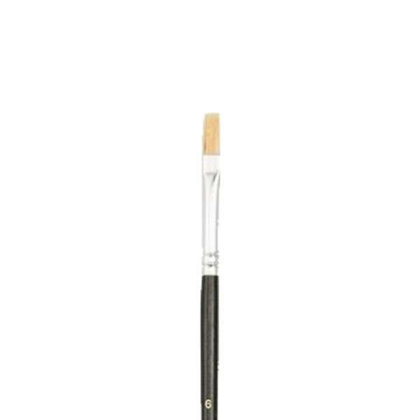 Bigpoint 358F/06 Beyaz Doğal Kıl Düz Kesik Fırça