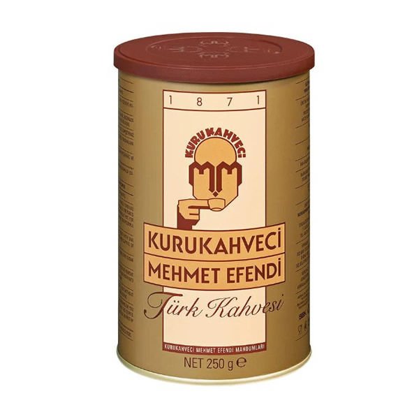 Mehmet Efendi Türk Kahvesi 250gr Teneke Kutu