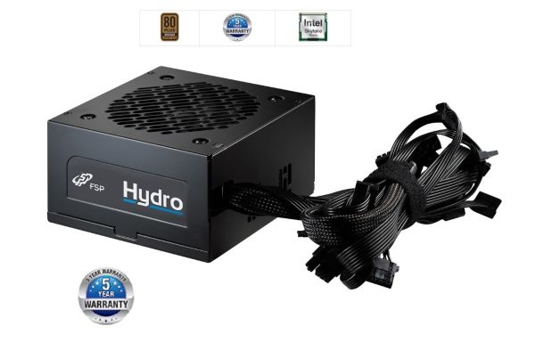 FSP Speed Series 600W 12 Cm Fan 80 Plus Bronze HYDRO 600W Actıve PFC Güç Kaynağı