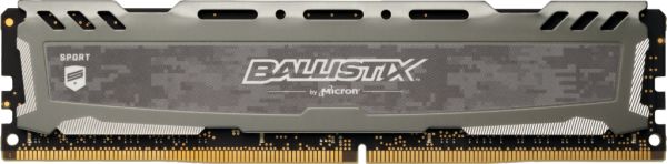 Crucial Ballistix Sport LT Gri 16 GB 2666MHz DDR4 BLS16G4D26BFSB Bellek